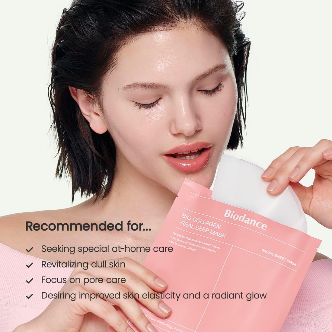 Bio-Collagen Real Deep Mask – Intensive Firming & Hydrating Treatment
